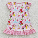 GSD0426 Princess Pink Girl's Dress