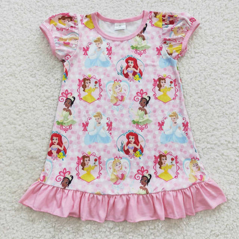 GSD0426 Princess Pink Girl's Dress