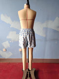 S0171 Summer White Fish Fashion Boy's Trunks Shorts