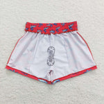 S0175 Summer Red Fish Fashion Boy's Trunks Shorts