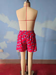 S0175 Summer Red Fish Fashion Boy's Trunks Shorts