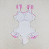 S0178 Summer ice cream Girl's Swimsuit