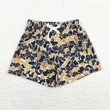 S0235 Summer Camo Boy's Shorts Swim Trunks