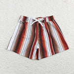 S0237 Summer Stripe Boy's Shorts Swim Trunks