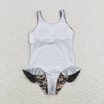 S0239 Summer Camo Girl's Swimsuit