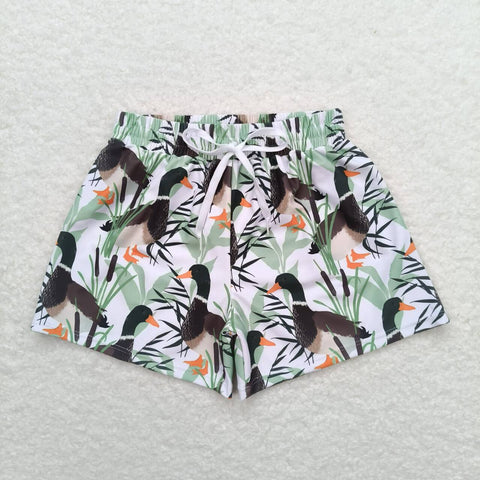 S0267 Mallard Green Boy's Shorts Swim Trunks