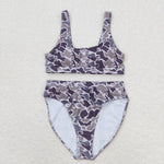 S0321 Camo Summer Women Adult Bikini Swimsuit