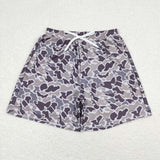 S0323 Camo Men Adult's Swim Trunks Shorts