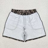 S0324 Amry Camo Men Adult's Swim Trunks Shorts