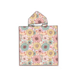 S0327 Flower Pink Baby Bathrobe