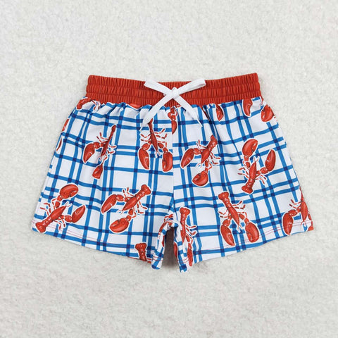 S0364 Crawfish Boy's Shorts Swim Trunks