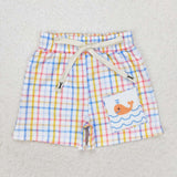 S0400 Whale Boy's Shorts Swim Trunks