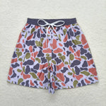 S0402 Amry Camo Men Adult's Swim Trunks Shorts