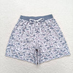 S0404 Amry Camo Men Adult's Swim Trunks Shorts