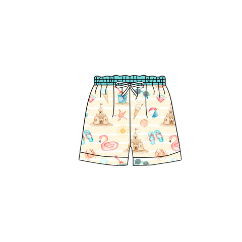 Preorder 04.22 S0432 Beach Sun Boy's Shorts Swim Trunks