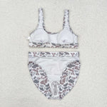 S0459 Camo Grey Summer Women Adult Swimsuit