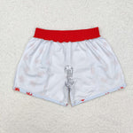 S0465 Crab Red Boy's Swim Trunks Shorts