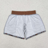 S0471 Hunting Elk Boy's Swim Trunks Shorts