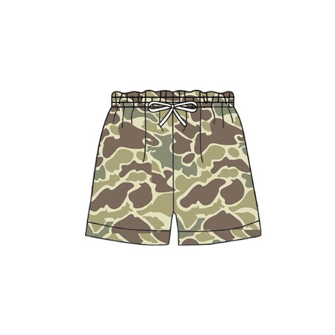 Preorder 11.02 S0475 Hunting Camo Boy's Shorts Swim Trunks