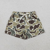US Warehouse S0475 Hunting Camo Boy's Shorts Swim Trunks