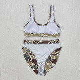 S0476 Hunting Camo Summer Women Adult Swimsuit