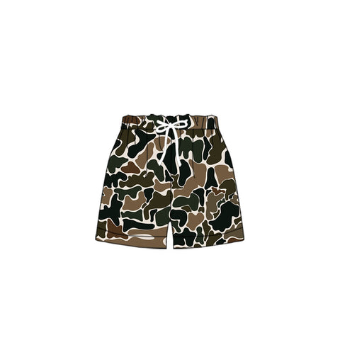 Preorder 11.02 S0479 Hunting Camo Boy's Shorts Swim Trunks