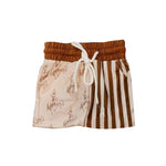 Preorder 01.28 S0490 Western Howdy Boy's Shorts Swim Trunks