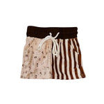 Preorder 01.28 S0491 Letter Stripe Boy's Shorts Swim Trunks