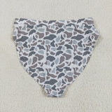 US Warehouse S0558 Camo Grey Summer Women Adult Swimsuit