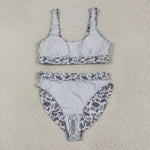 S0558 Camo Grey Summer Women Adult Swimsuit
