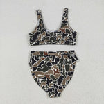 US Warehouse S0565 Hunting Camo Summer Women Adult Swimsuit