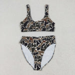 US Warehouse S0565 Hunting Camo Summer Women Adult Swimsuit