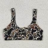 S0565 Hunting Camo Summer Women Adult Swimsuit