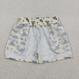 Summer Boy's Shorts Swim Trunks Matching Clothes