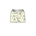 Preorder MOQ 5 pcs Ocean Shark Boy's Shorts Swim Trunks