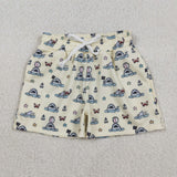 Summer Boy's Shorts Swim Trunks Matching Clothes