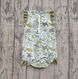Preorder Samples S0596 Hunting Camo Mallard Ducks Girls Swimsuit Onesie