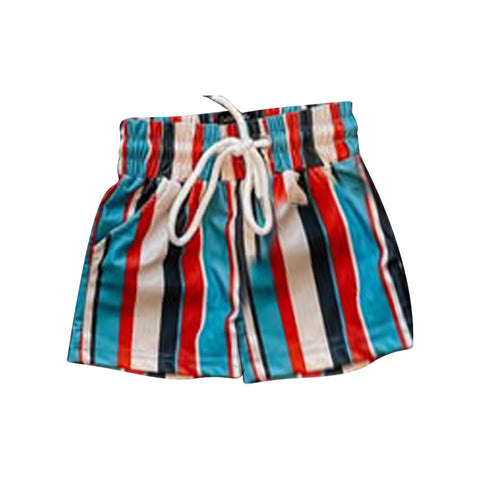 Preorder 10.21 MOQ 5 pcs S0620 Western Stripe Boy's Shorts Swim Trunks