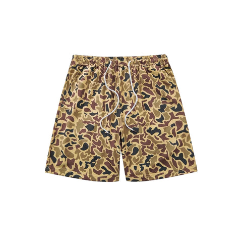 Preorder 12.22 MOQ 5 pcs Hunting Camo Boy's Shorts Swim Trunks