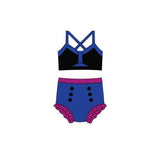 Preorder MOQ 5 pcs each style Princess Girls Swimsuit Set