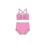 Preorder MOQ 5 pcs each style Princess Girls Swimsuit Set