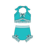 Preorder MOQ 5 pcs each style Princess Girls Swimsuit Set