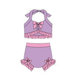 Preorder MOQ 5 pcs each style Princess Girls Swimsuit Set