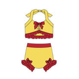 Preorder MOQ 5 pcs each style Princess Girls Swimsuit Set