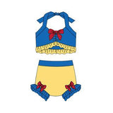 Preorder MOQ 5 pcs each style Princess Girls Swimsuit Set