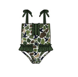 Preorder Samples S0744 Mallard Ducks Camo Girls Swimsuit Onesie