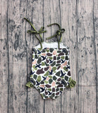 Preorder Samples S0744 Mallard Ducks Camo Girls Swimsuit Onesie