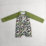 S0748 Hunting Mallard Ducks Camo Boys Swimsuit Onesie
