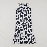 SR0444 Farm Cow Girl's Jumpsuit