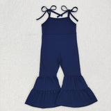 SR0449 Blue Girl's Jumpsuit